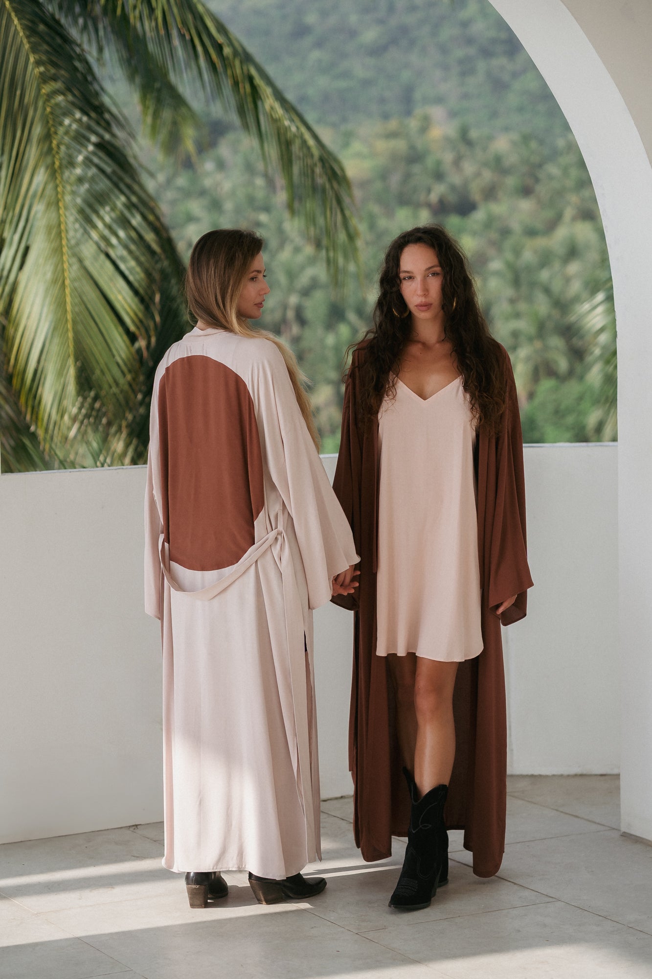 Maxi Sol Kimono - Clay
