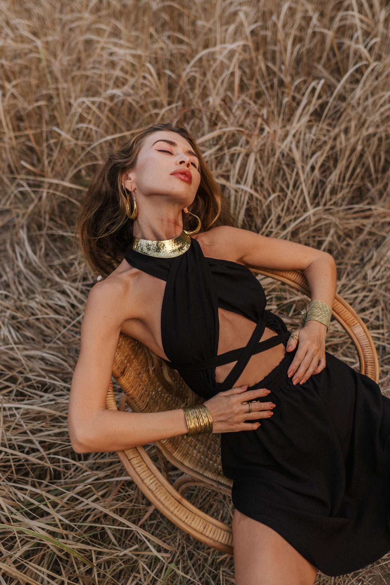 Amazon black mini dress