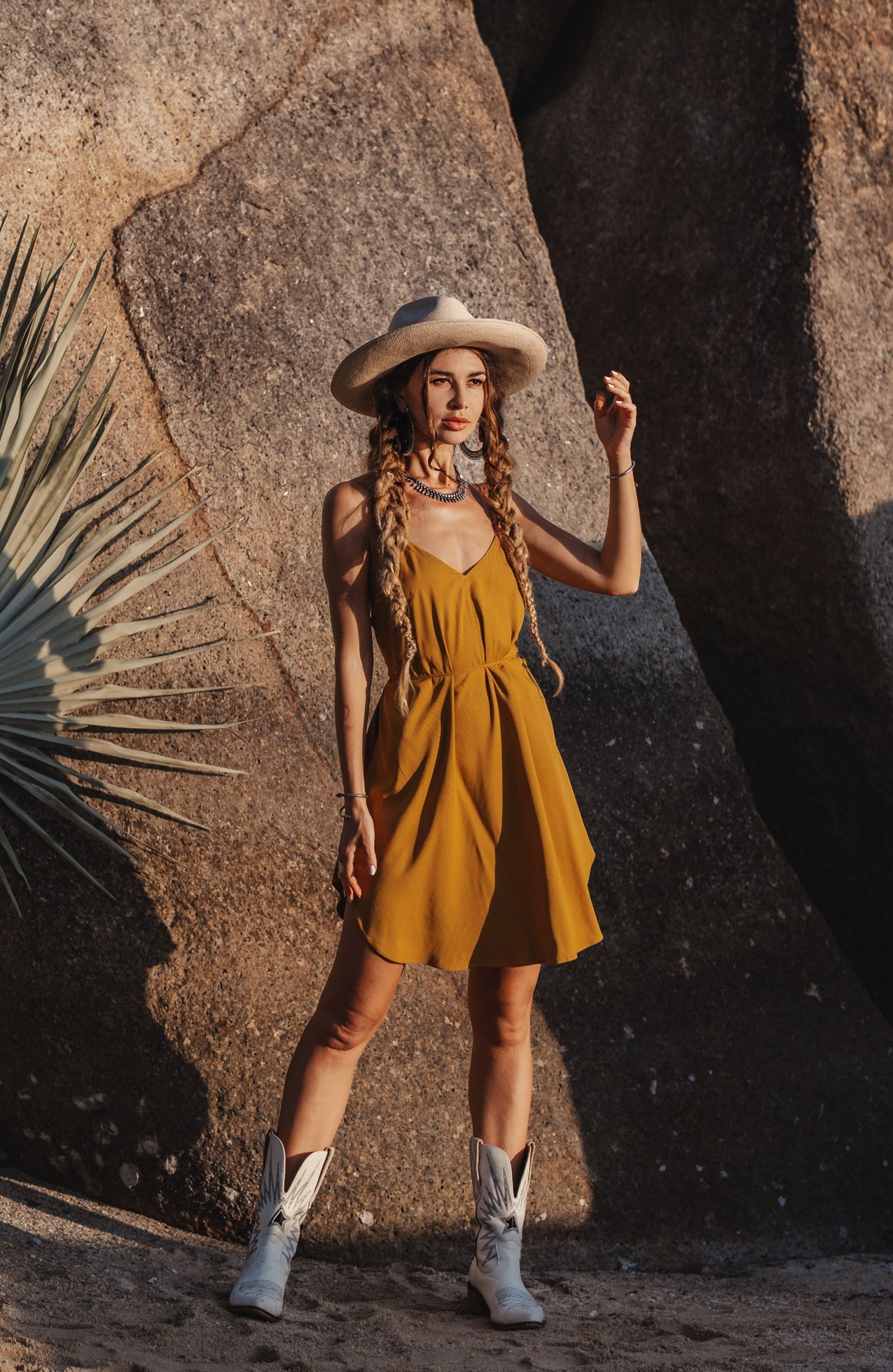 mustard yellow slip dress Two colours brown/mustard slip dress – mockniwear