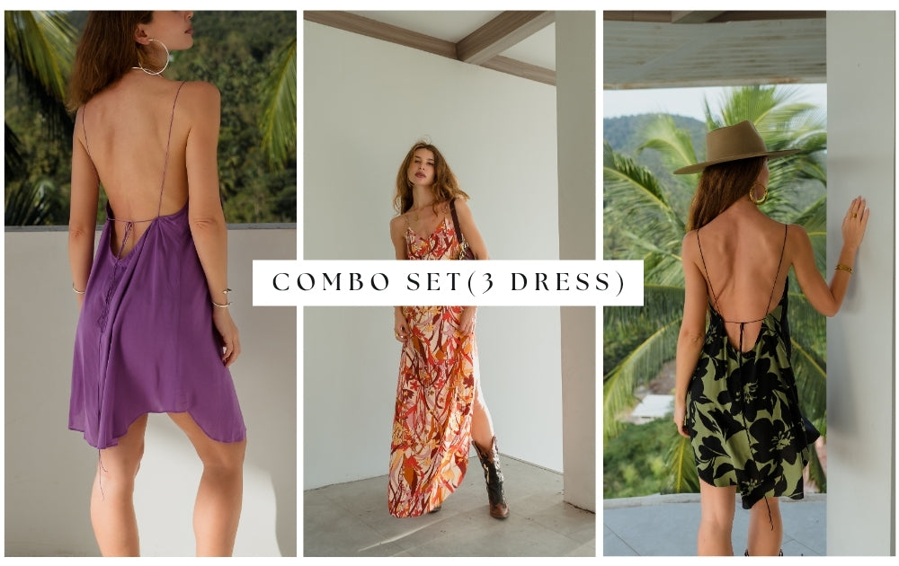 3 dresses combo #4