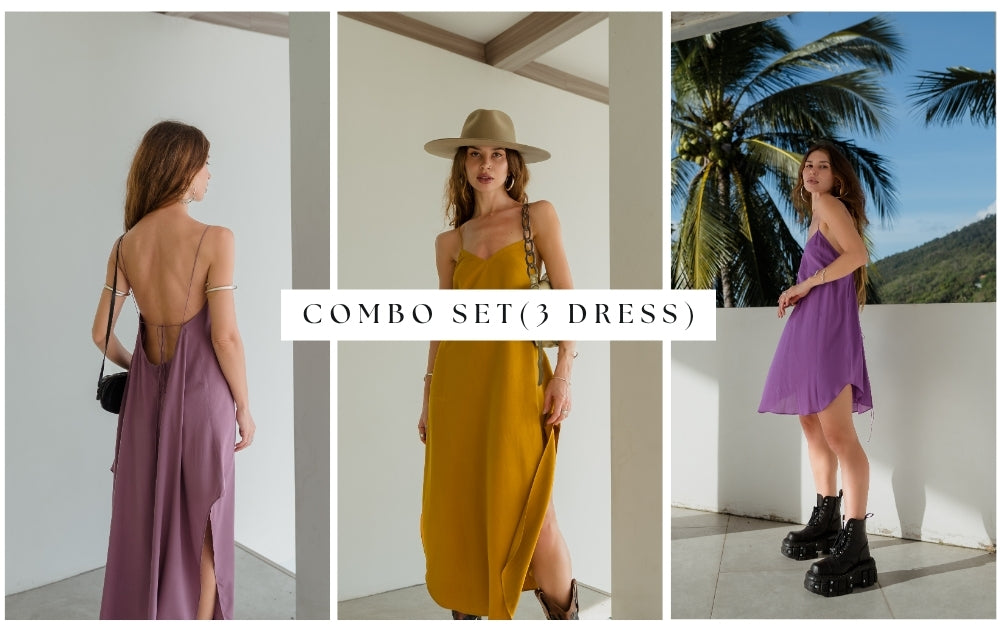 3 dresses combo #8
