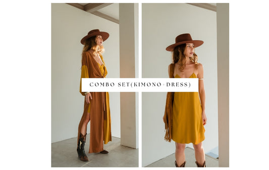 Combo set #9 Kimono + Dress
