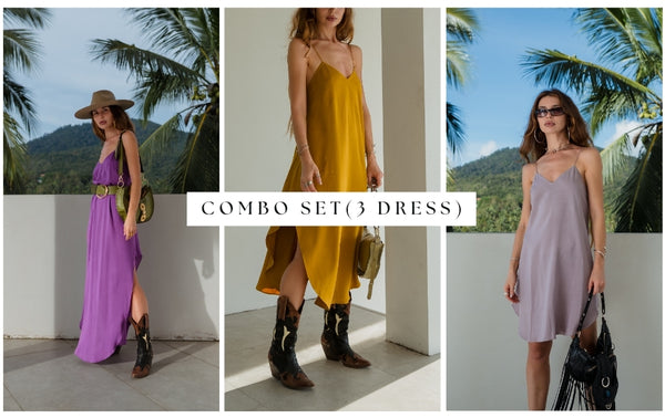 3 dresses combo #6