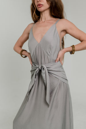 Beige Viscose Scarf / Bandana – Soft Minimal Accessory