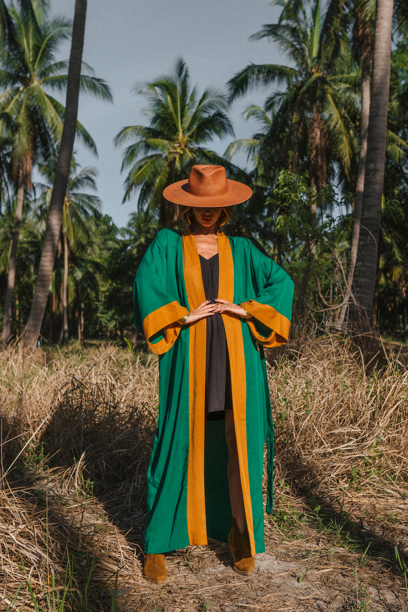 Two coloured maxi kimono ( Limited edition )