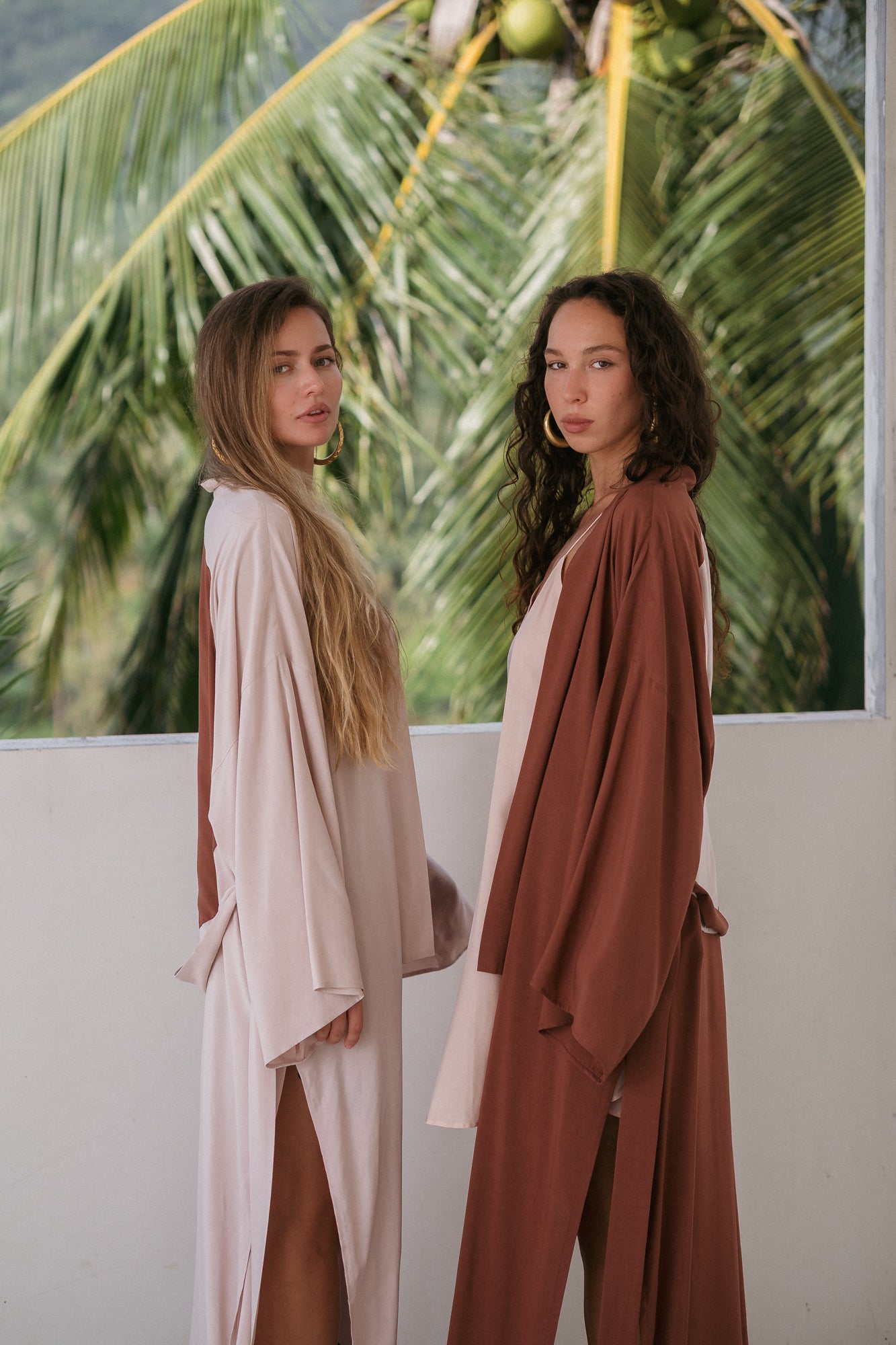Maxi Sol Kimono - Sand