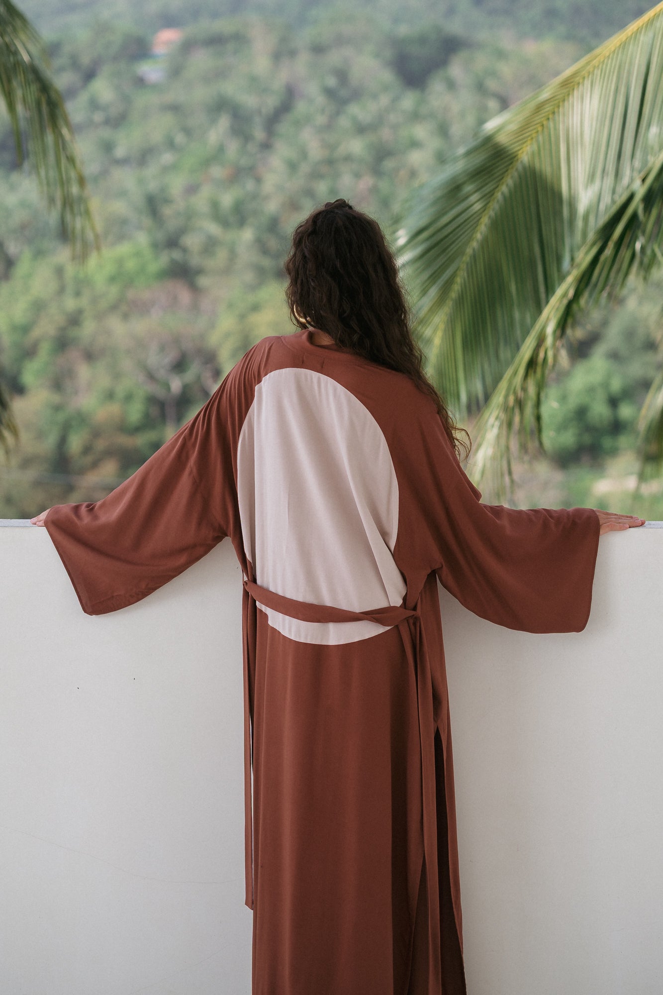 Maxi Sol Kimono - Clay