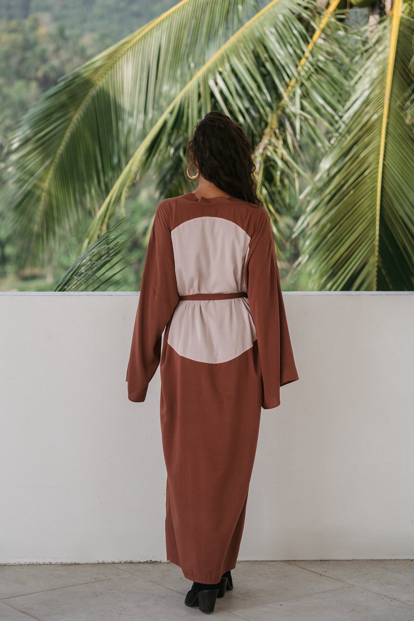 Maxi Sol Kimono - Clay