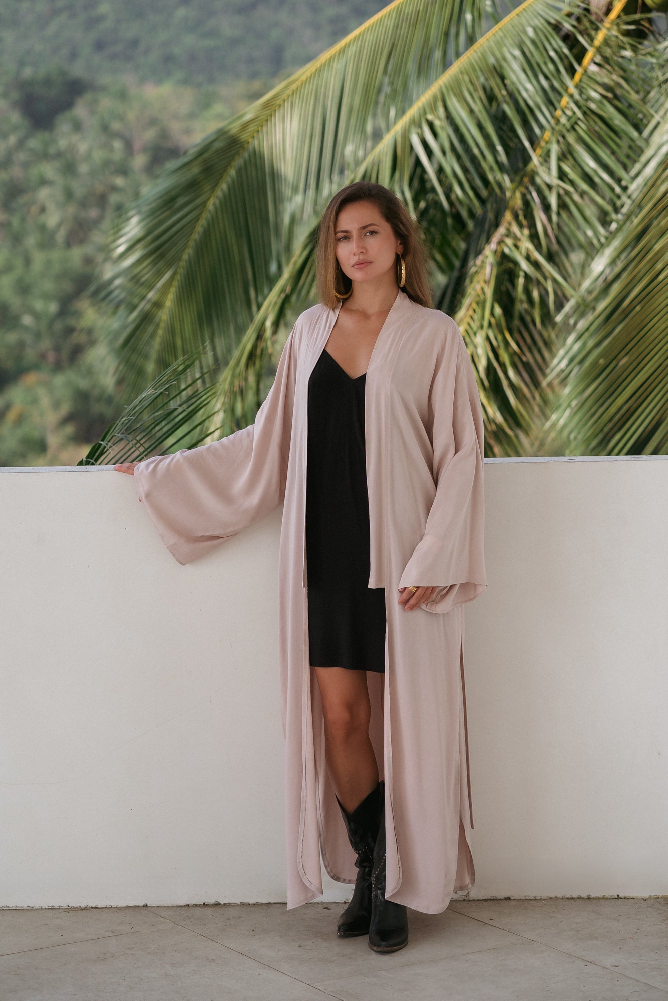 Maxi Sol Kimono - Sand