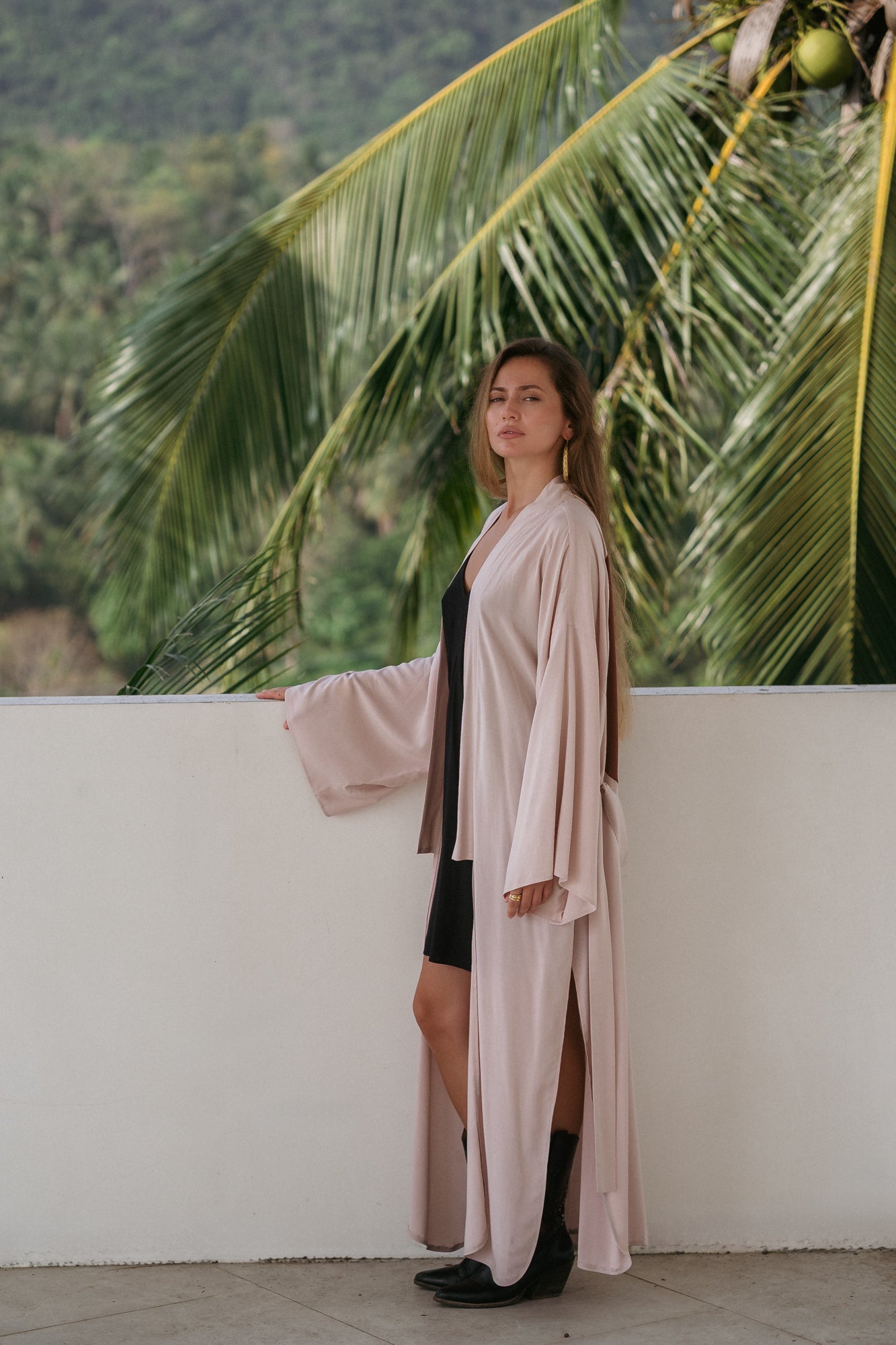 Maxi Sol Kimono - Sand