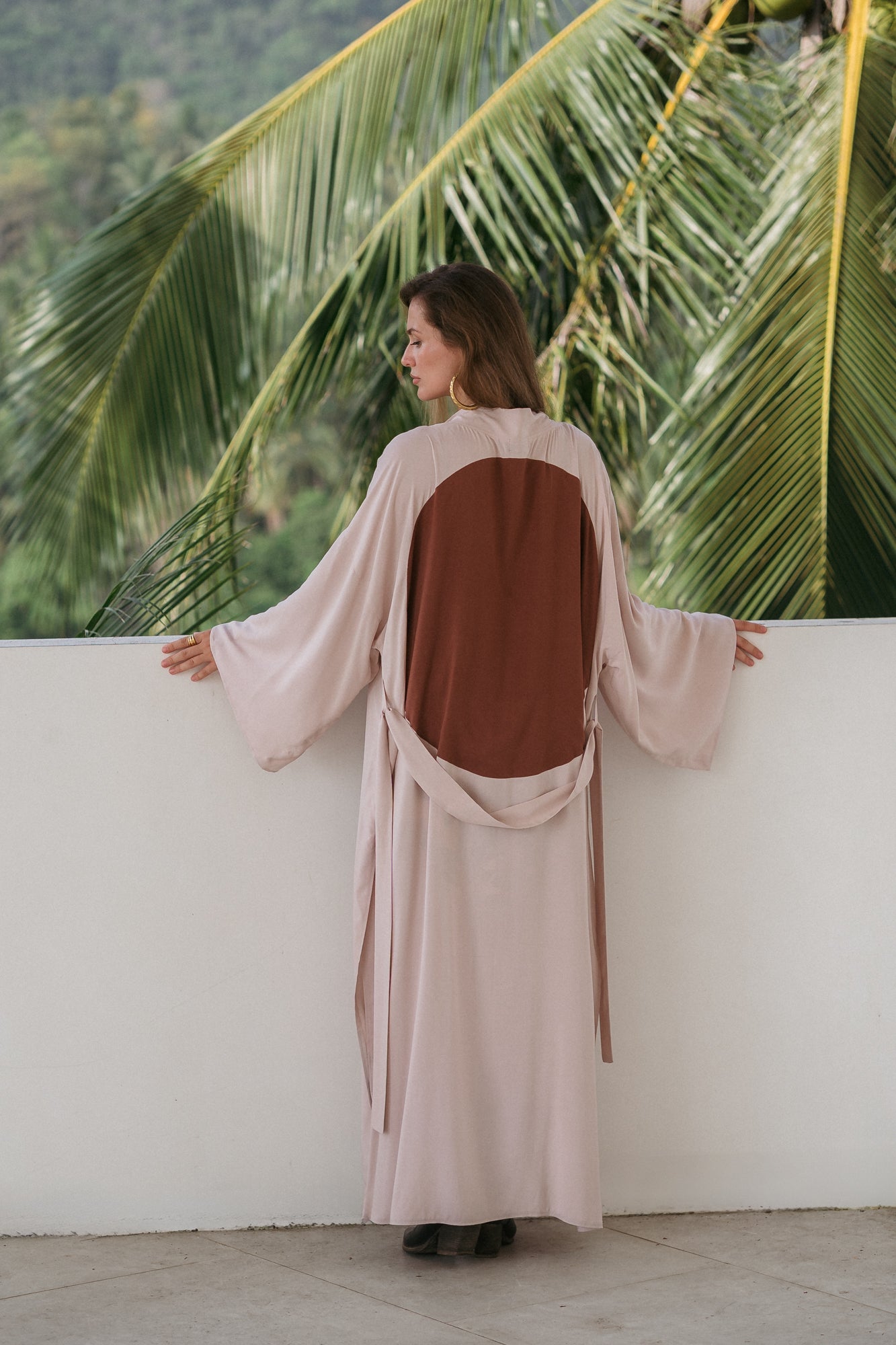 Maxi Sol Kimono - Sand