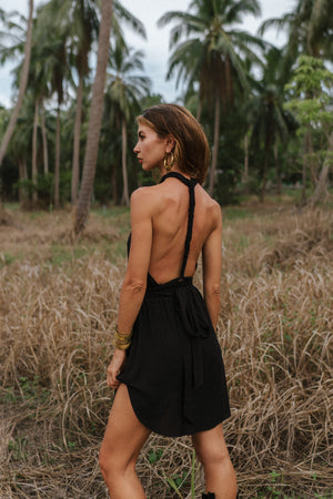 Amazon black mini dress