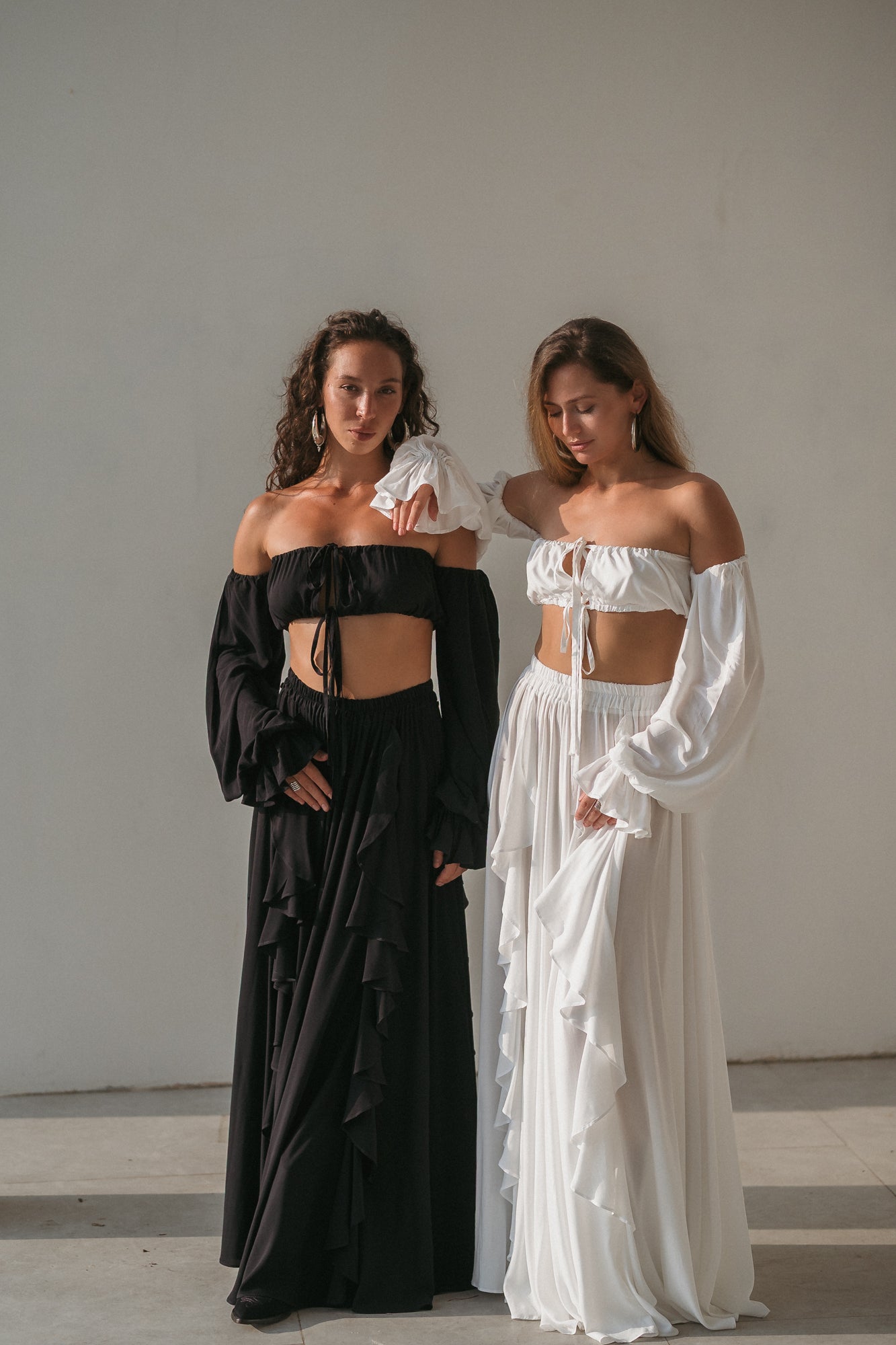 Luna Maxi Skirt – Noir