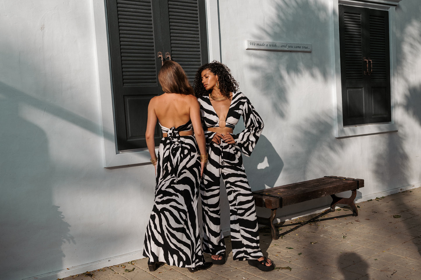 Women zebra pants
