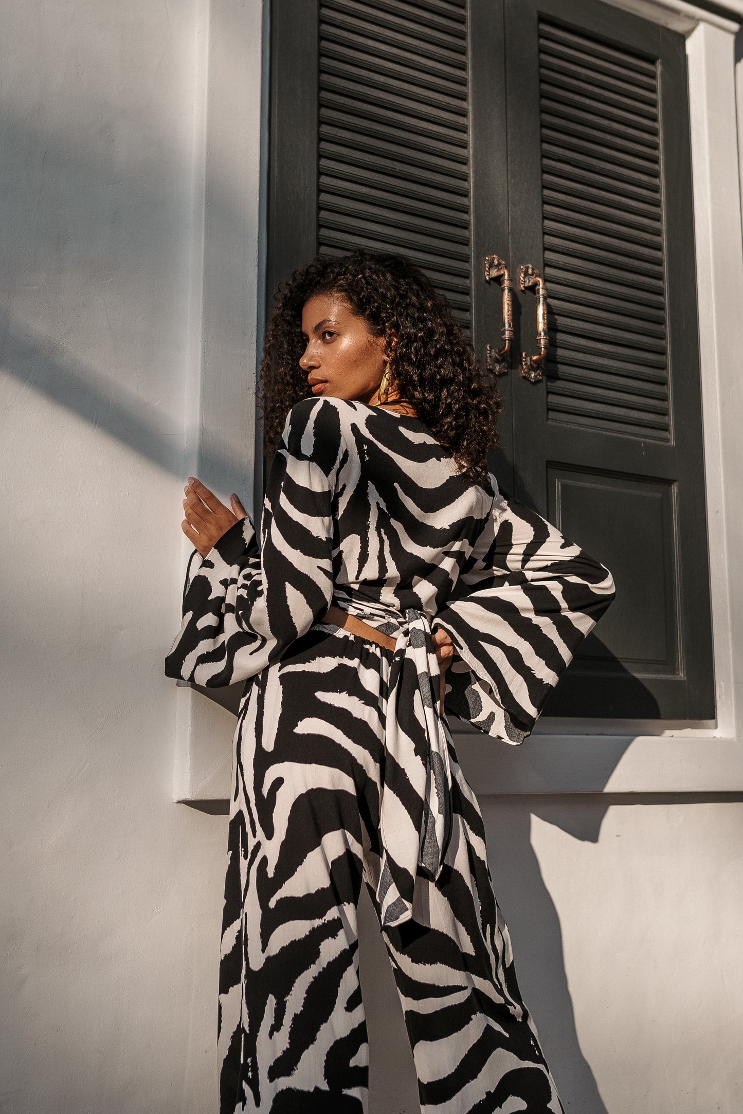 Women wrap top
