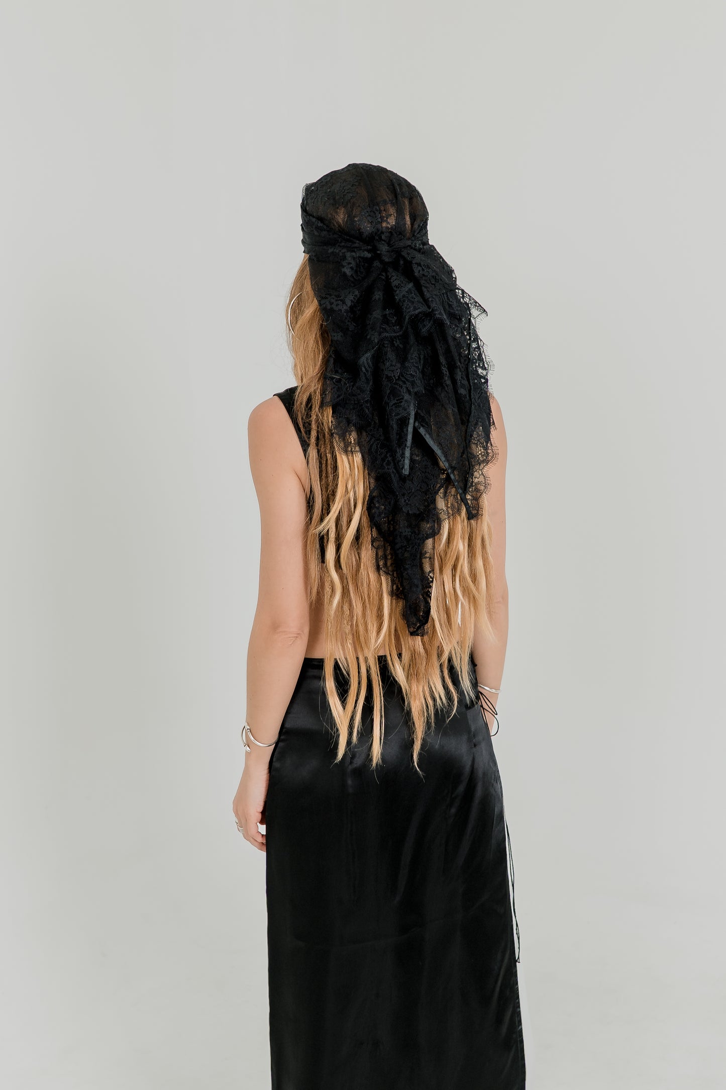 Lace Crochet Pareo Skirt – Sheer Wrap Scarf in Two Colors