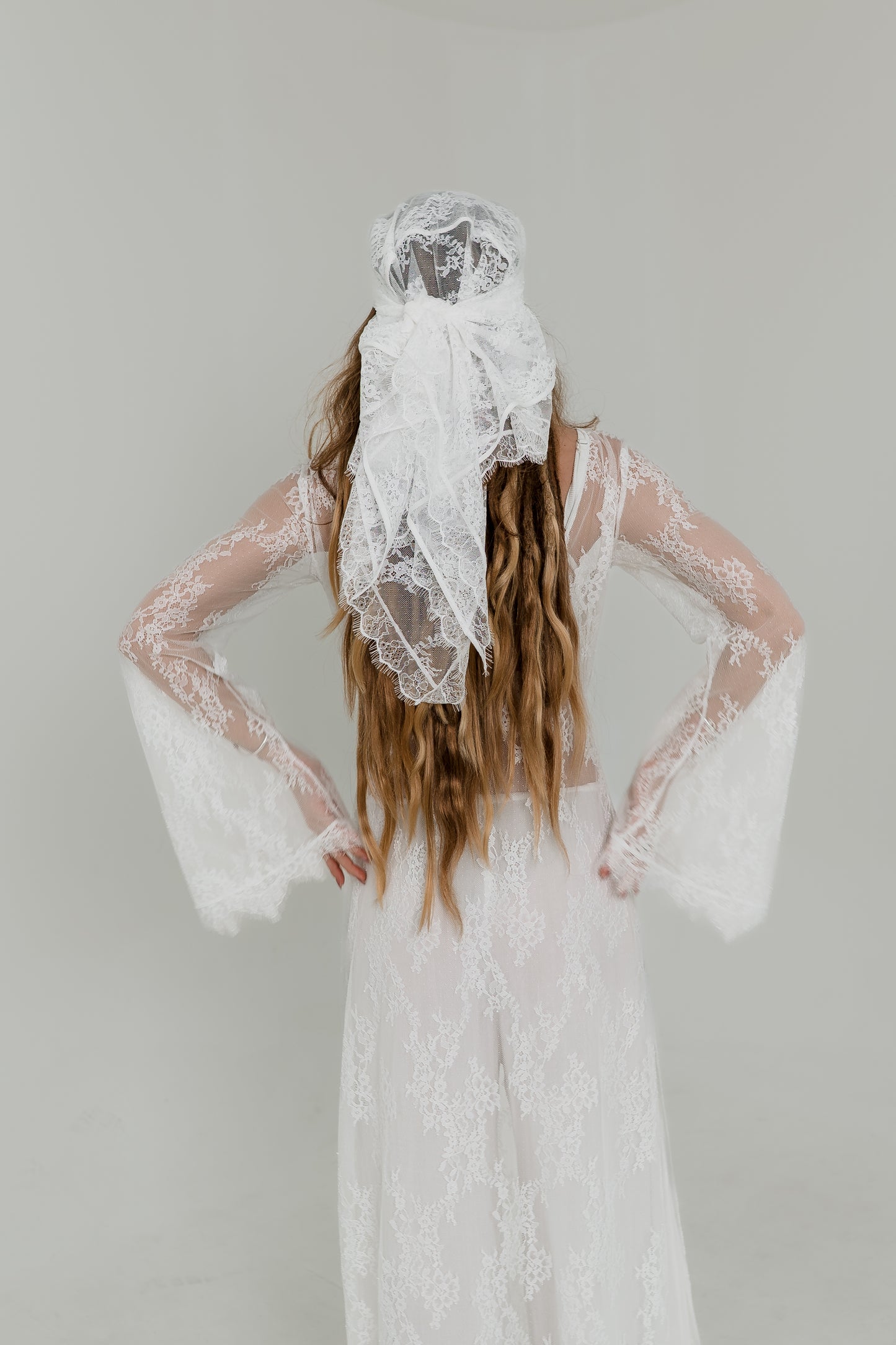 Lace Crochet Pareo Skirt – Sheer Wrap Scarf in Two Colors