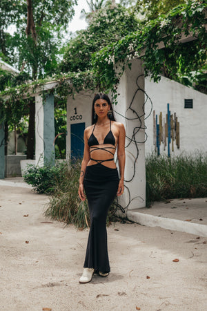 Gia skirt black