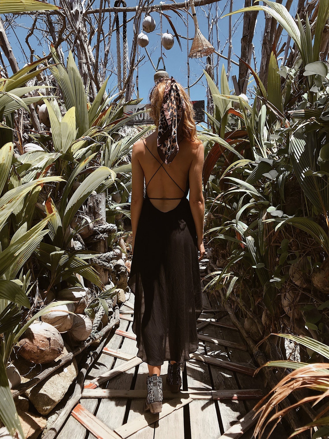 Women Slip Dress | Minimal | Dress | Black | Cocktail | Dark | Party Dress | Long | Knee length | Dress | Elegant | Cocktail | Slit dress