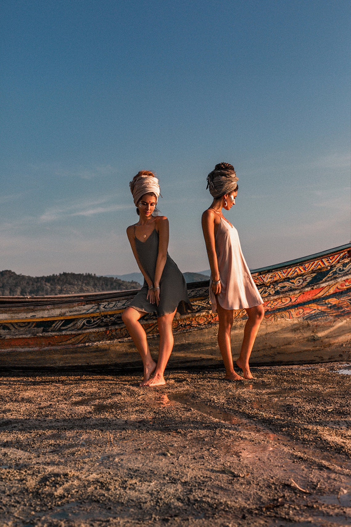 Women's Dress | Cream | Short Dress | Beige | Cocktail | Slip Dress | Party Dress | Mid-length | Designer | Festival | Elegant | Cocktail